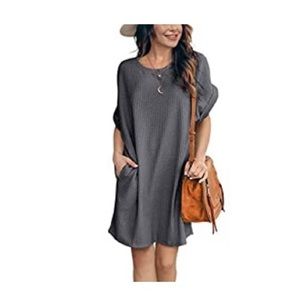 Grey T-Shirt Dress MEDIUM NWT